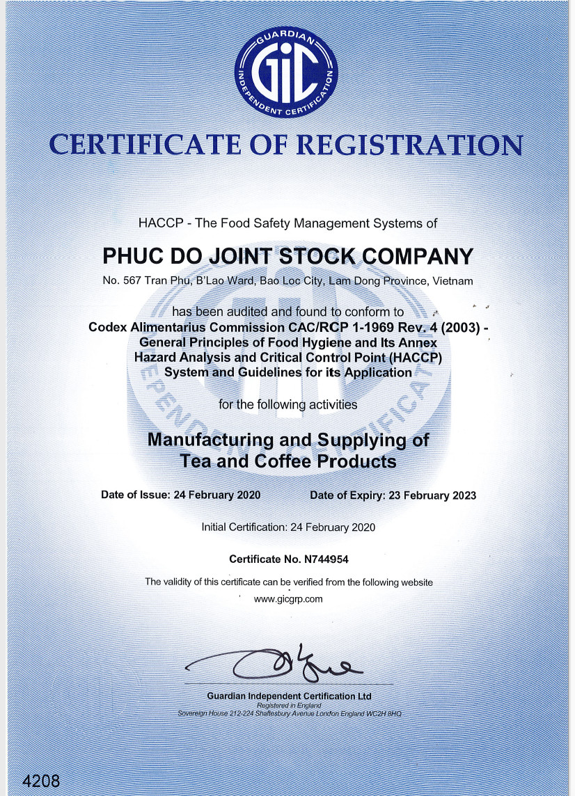 chứng nhận haccp ảnh thư viện | Đôi Dép